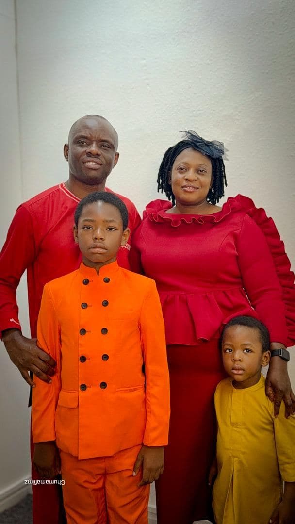 Pst. Emmanuel Onwe's family